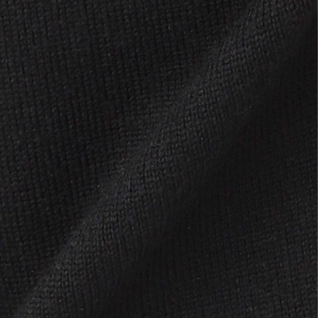 【 R'IAM PLAGE】スリットニットパンツ　36サイズ　クロ