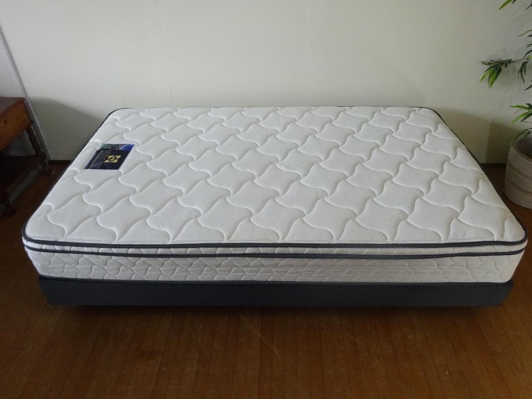 シーリー　プレミアムシリーズ　ダブルクッションベッド　セミダブル　展示品