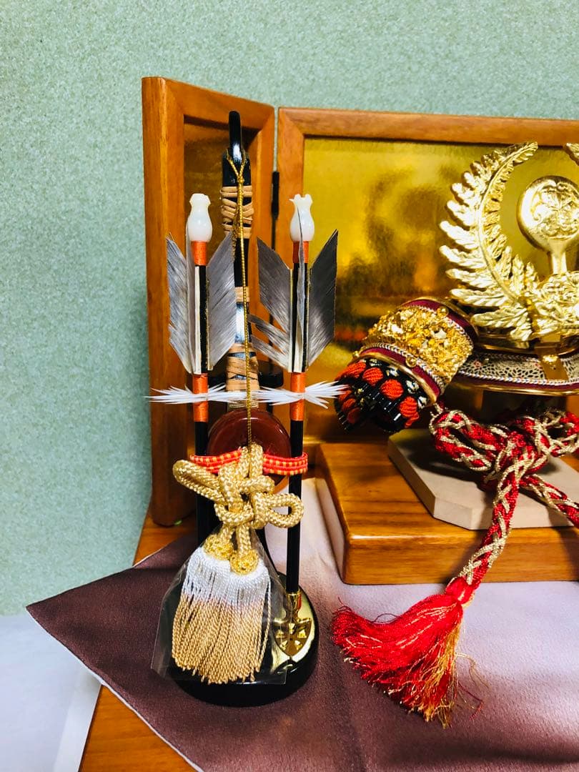 五月人形　兜　収納飾り　徳川家康　8号