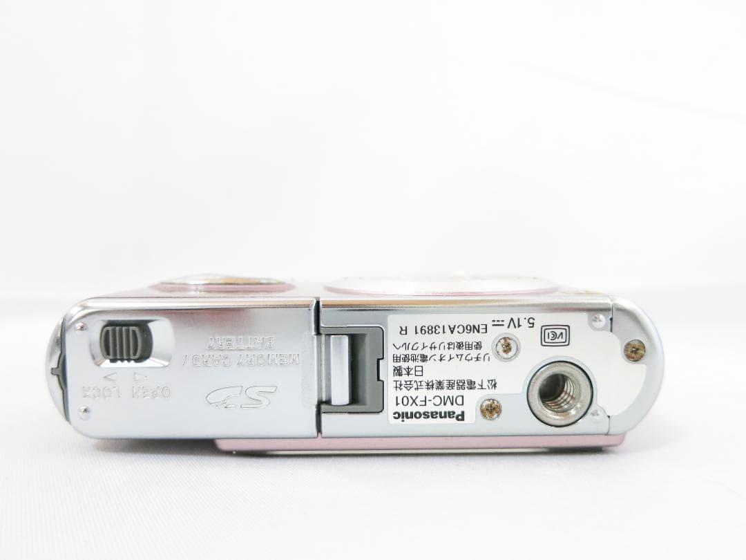Panasonicデジタルカメラ LUMIX DMC-FX01 ピンク
