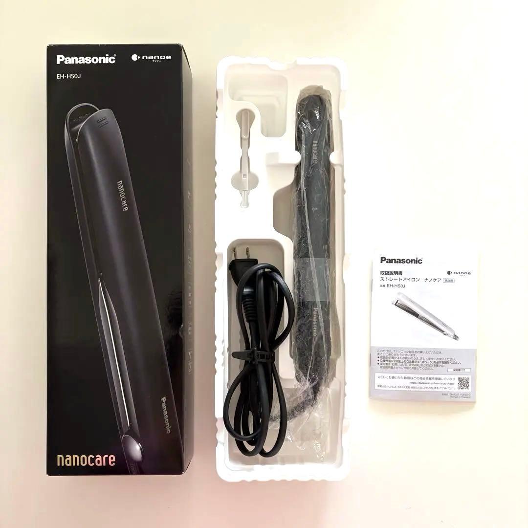 はな様　Panasonic ナノケア ストレートヘアアイロン EH-HSOJ-K
