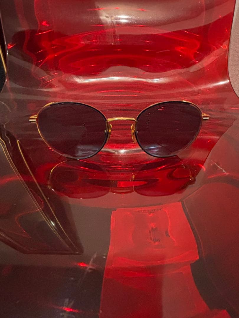 あさってのジョー トムブラウン サングラス 丸型 ブルー