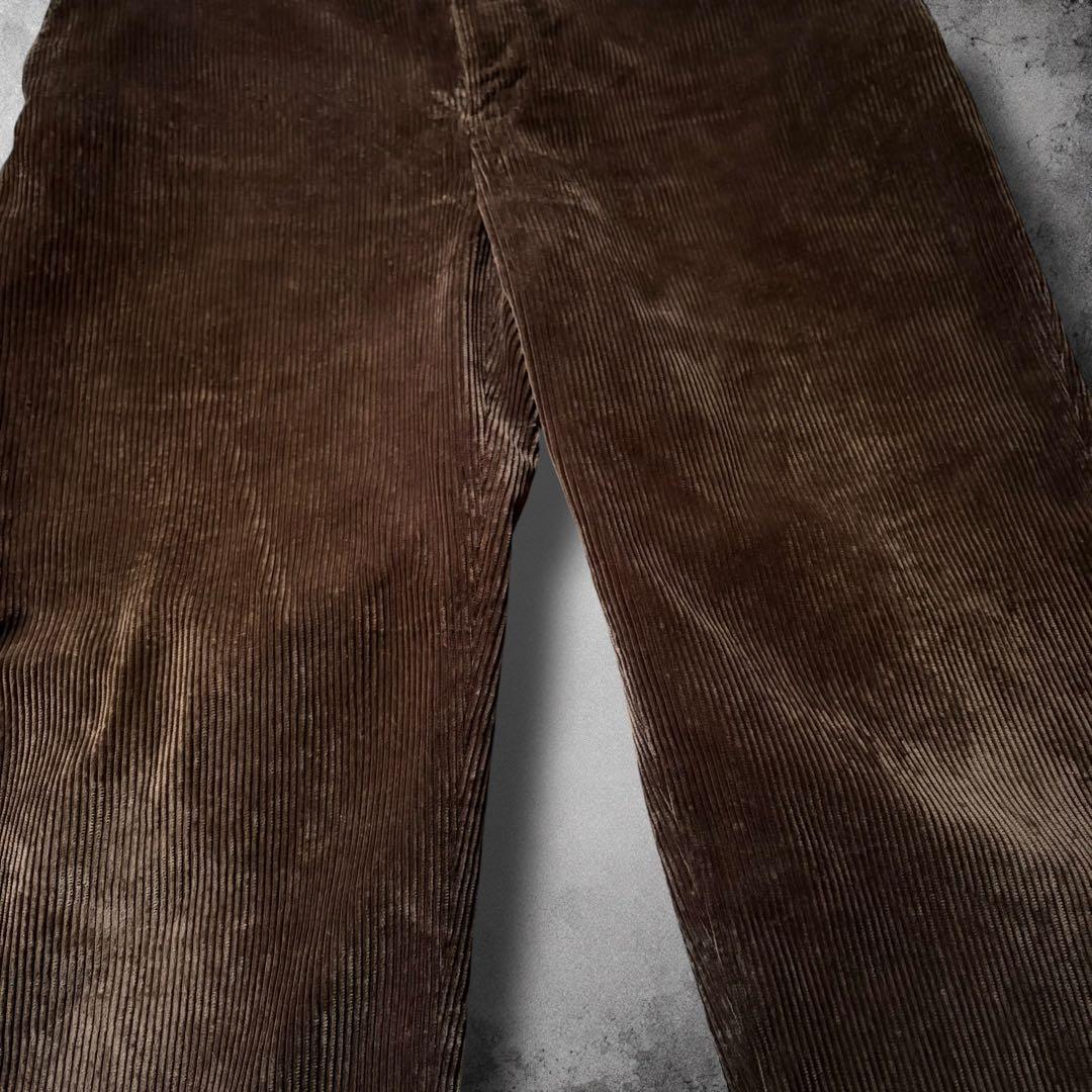 90s RalphLauren 太畝コーデュロイパンツ ヴィンテージ ポロコーズ