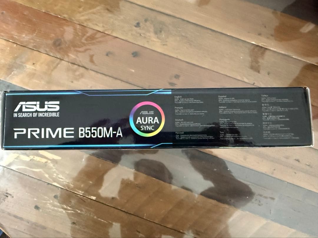 ASUS AMD B550 マザーボード PRIME B550M-A