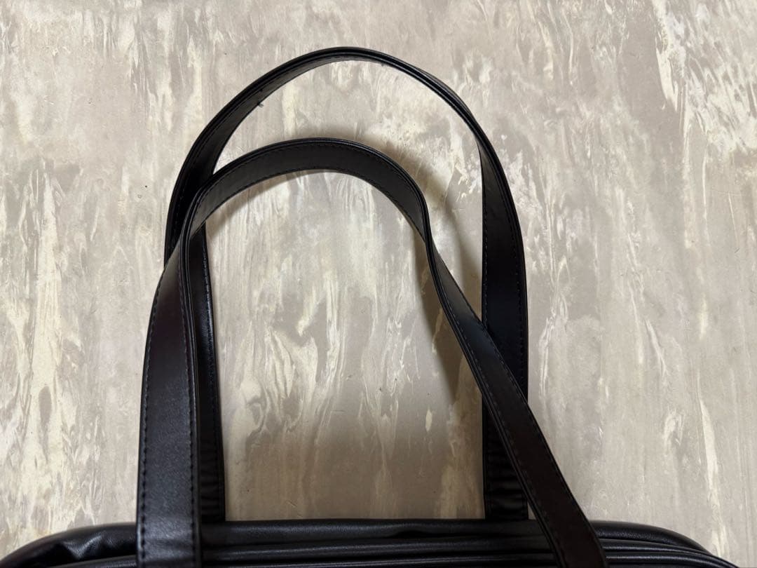 EASTBOY スクールバッグ　刺繍ロゴベージュ