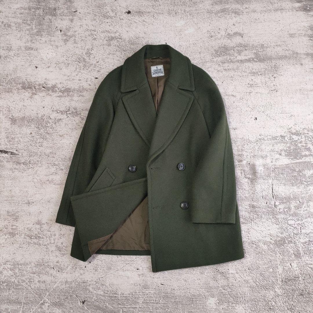 美品　B＆Yユナイテッドアローズ HAMILTON WOOL MIX Pコート