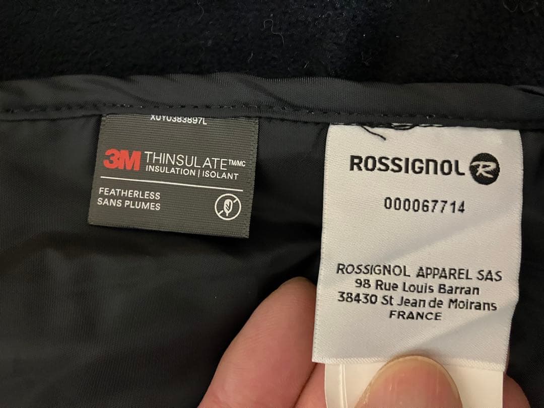 【レア美品】ROSSIGNOL (ロシニョール)ダウンジャケット　ブルゾン