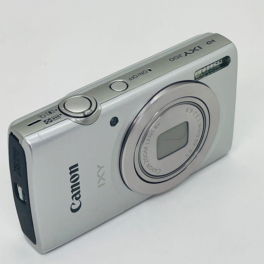 【美品】Canon コンパクトデジタルカメラ　IXY 200 説明書付き