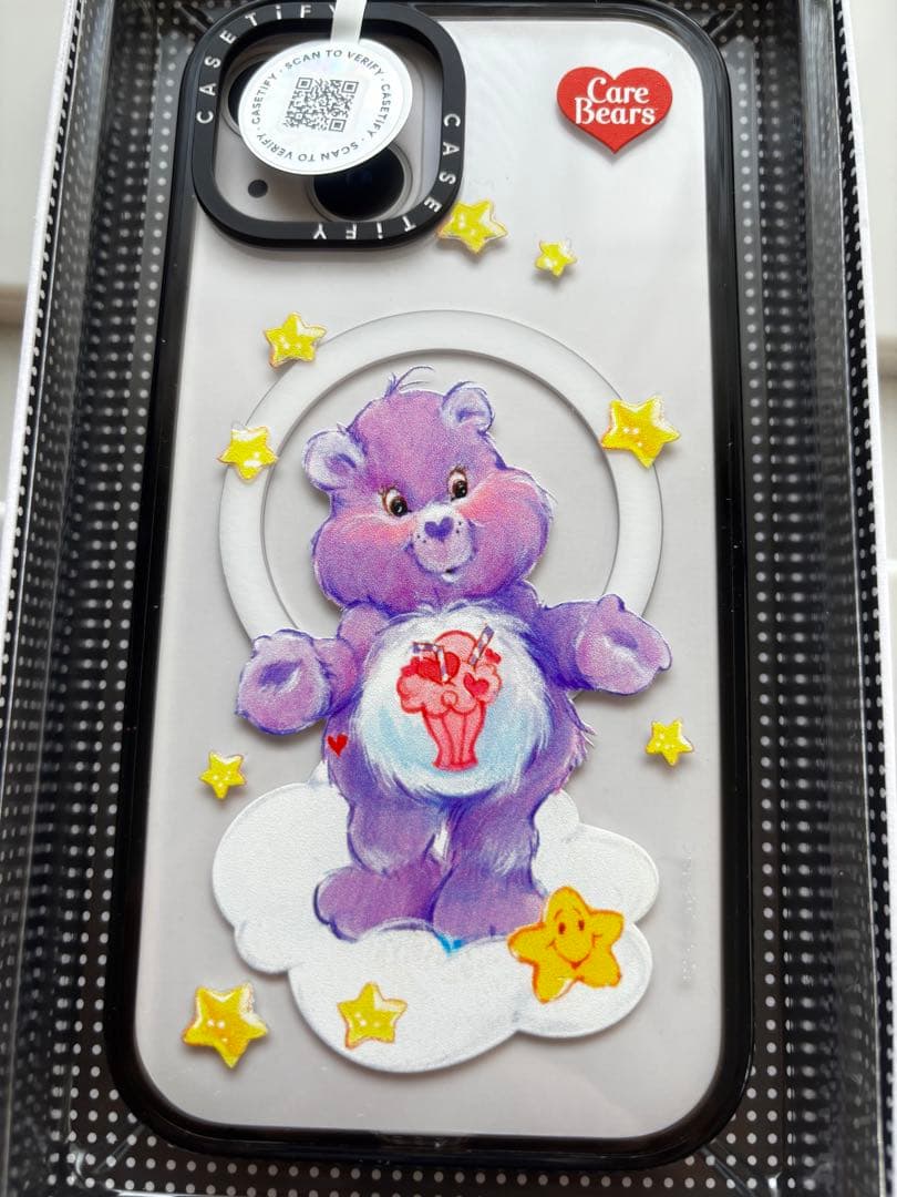 ケアベアiPhone 15ケース　ケースティファイ