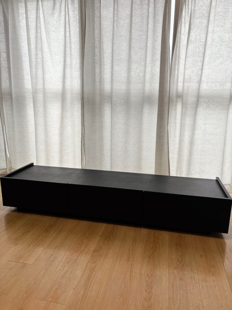 ⭐︎美品　【GART】テレビ台　ローボード　シンプル　スタイリッシュ　黒　170