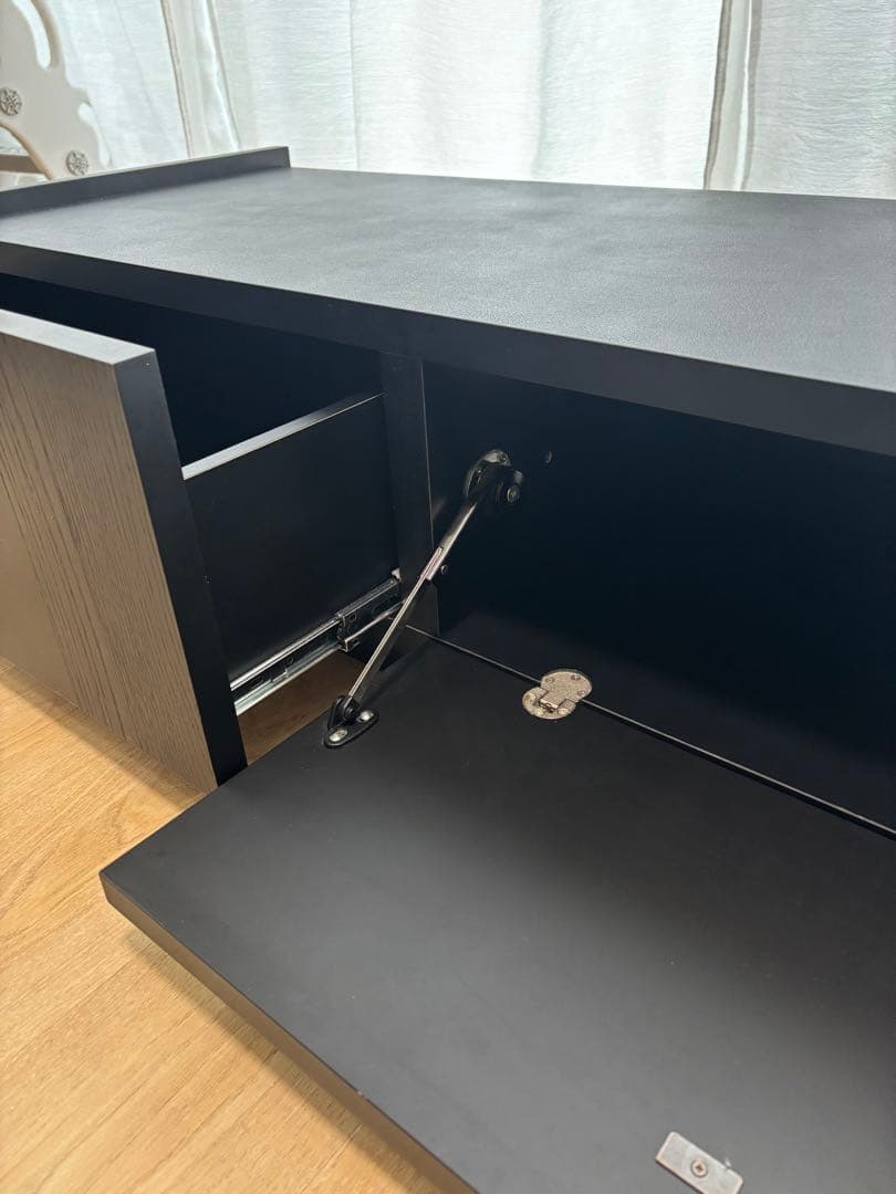 ⭐︎美品　【GART】テレビ台　ローボード　シンプル　スタイリッシュ　黒　170