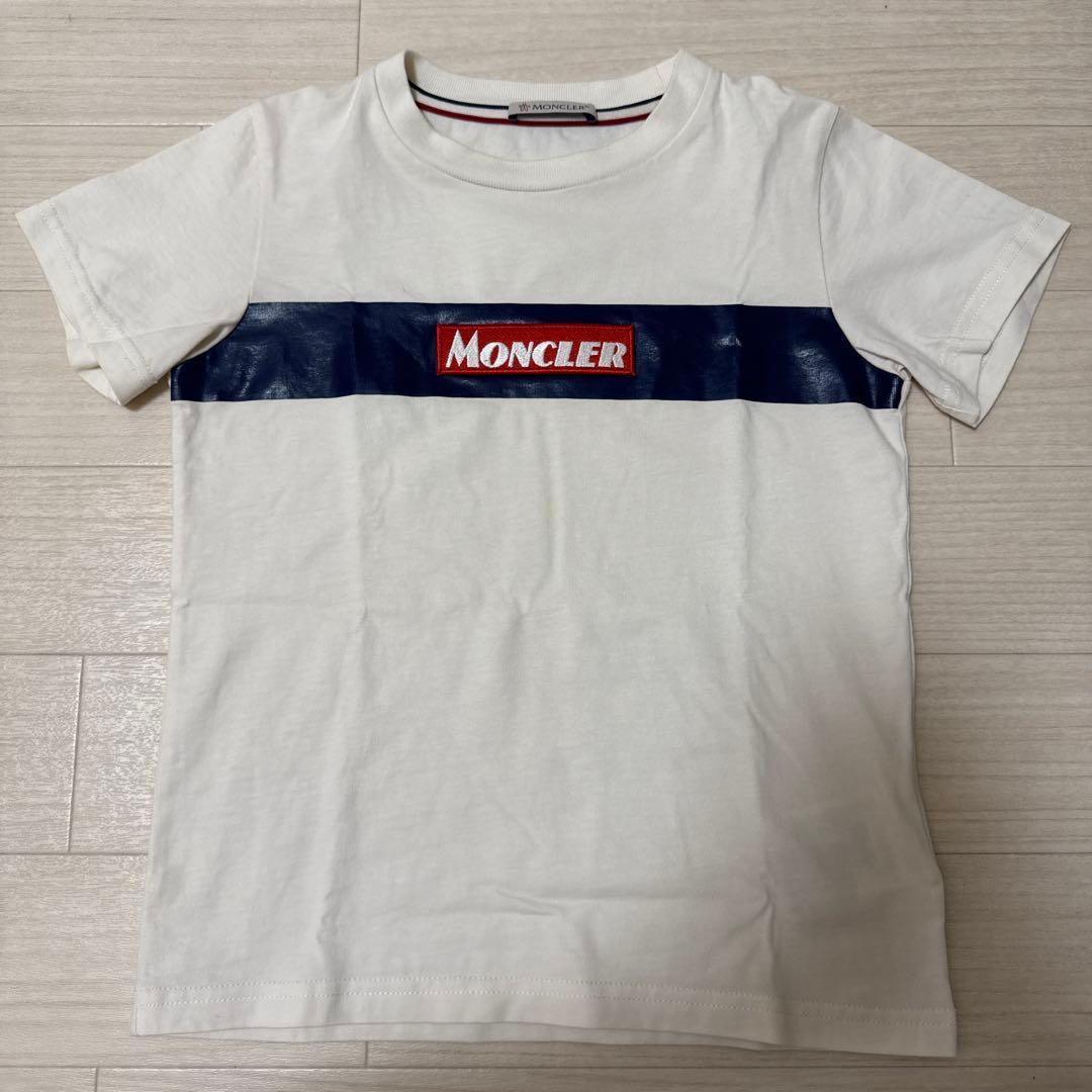 美品☆正規品　MONCLER モンクレール　キッズ　ロゴ Tシャツ
