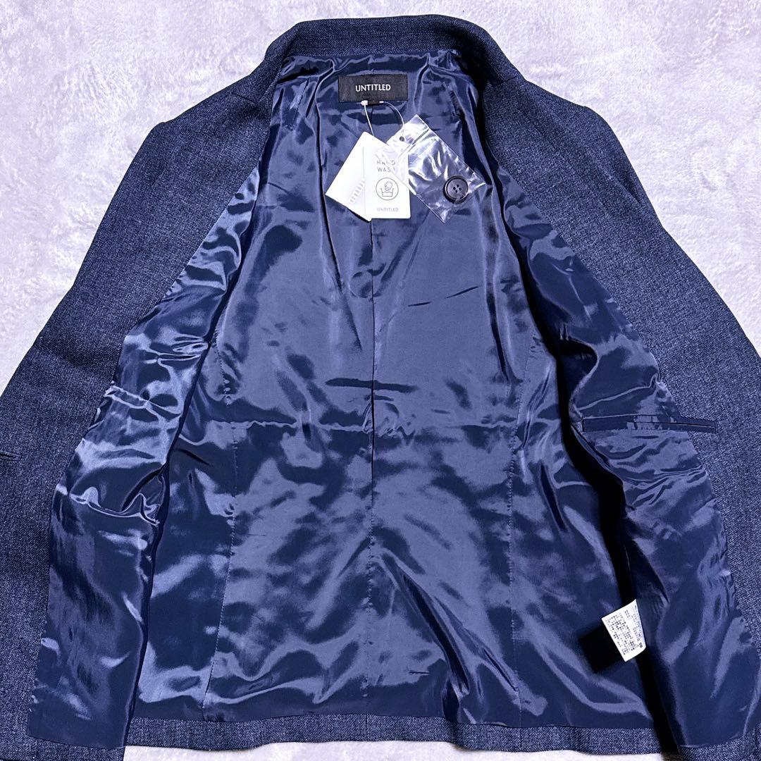 【未使用タグ付】アンタイトル スーツ スカート ウォッシャブル 大きいサイズ L