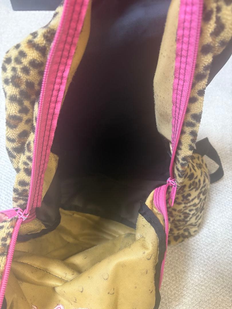 80s JANSPORT 豹柄 デイパック 希少 レア リュック 90s
