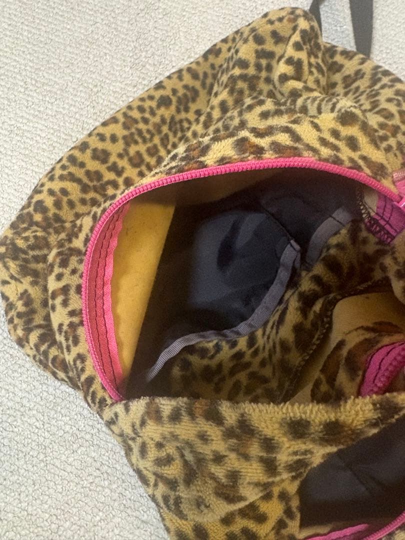 80s JANSPORT 豹柄 デイパック 希少 レア リュック 90s