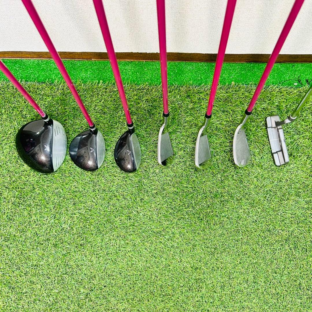 良品 キャロウェイ XJ SERIES ジュニア ゴルフ 7本 セット 初心者