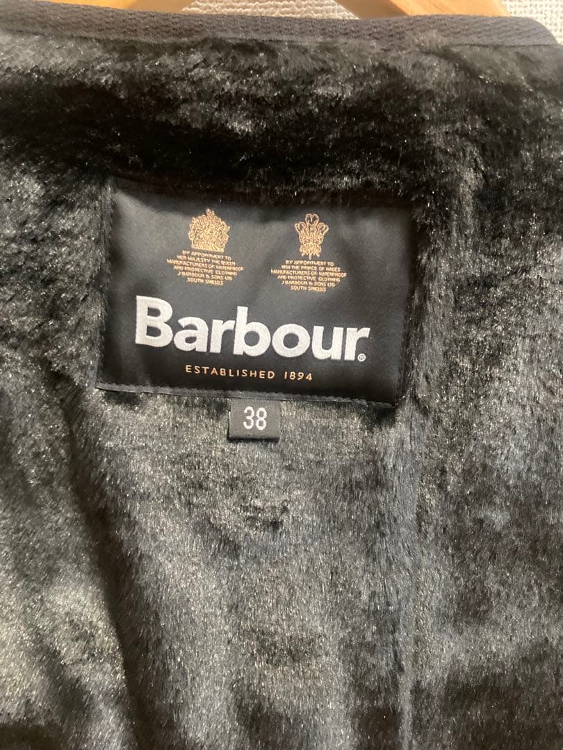 【新品未使用】Barbour バブアー　38 ファー ライナー ベスト