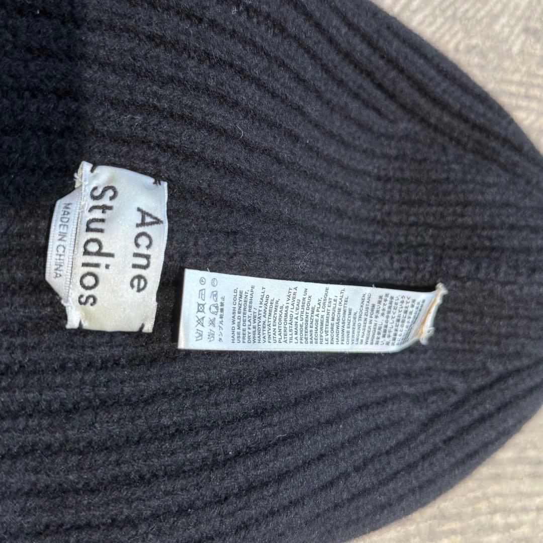 Acne Studios アクネストゥディオズ フェイスロゴ ニットビーニー