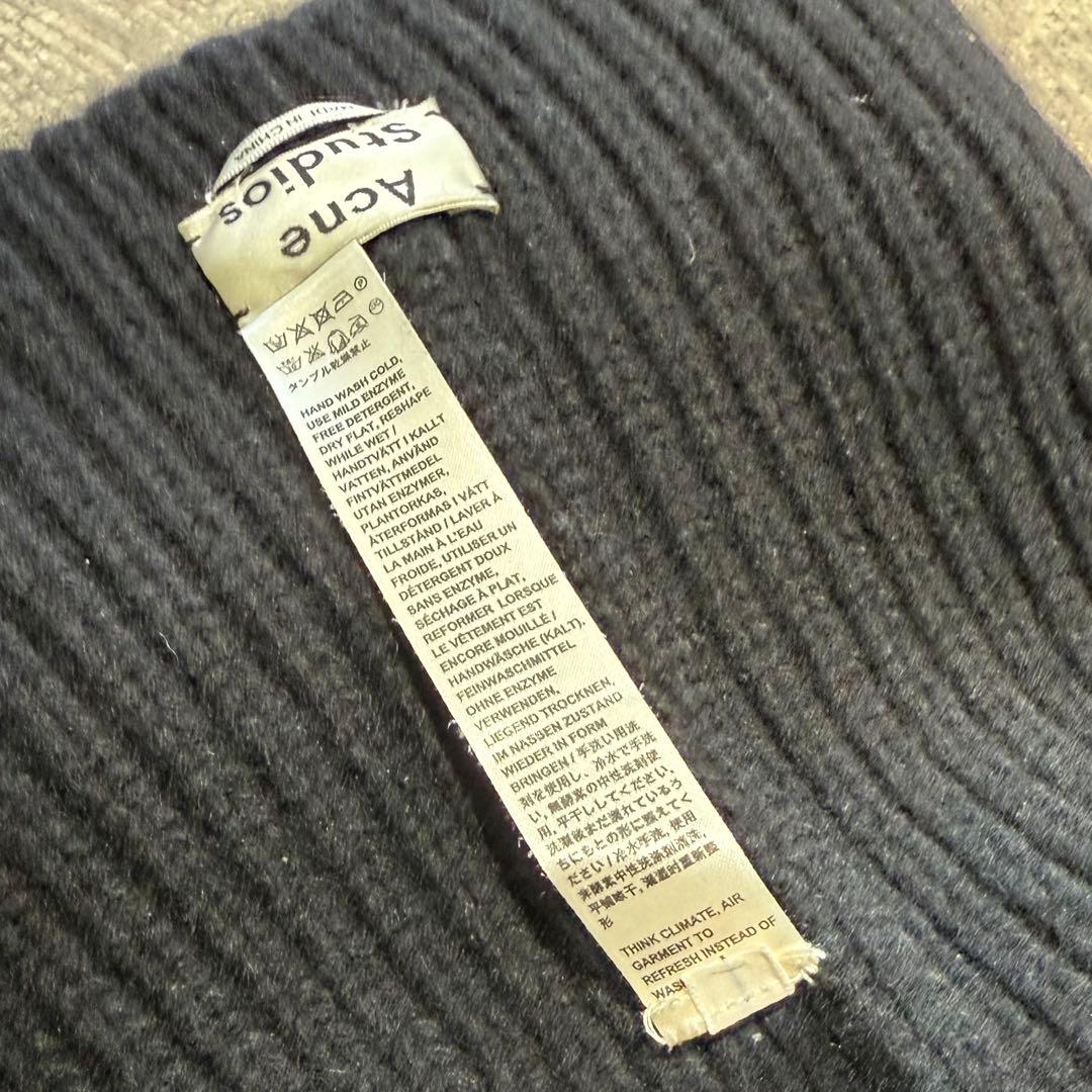 Acne Studios アクネストゥディオズ フェイスロゴ ニットビーニー