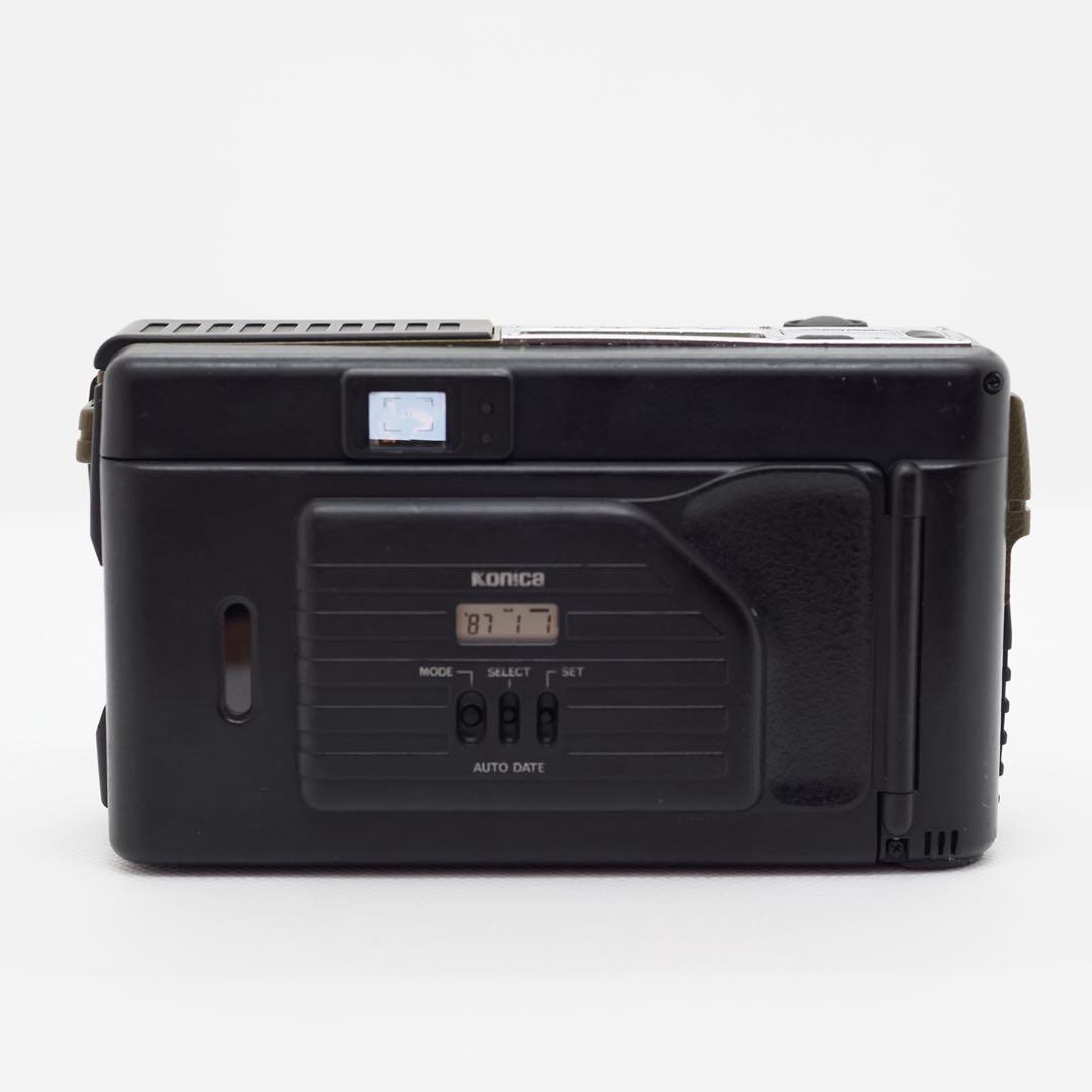 【超希少オリーブカラー】Konica 現場監督35 日付機能付　コンパクトカメラ