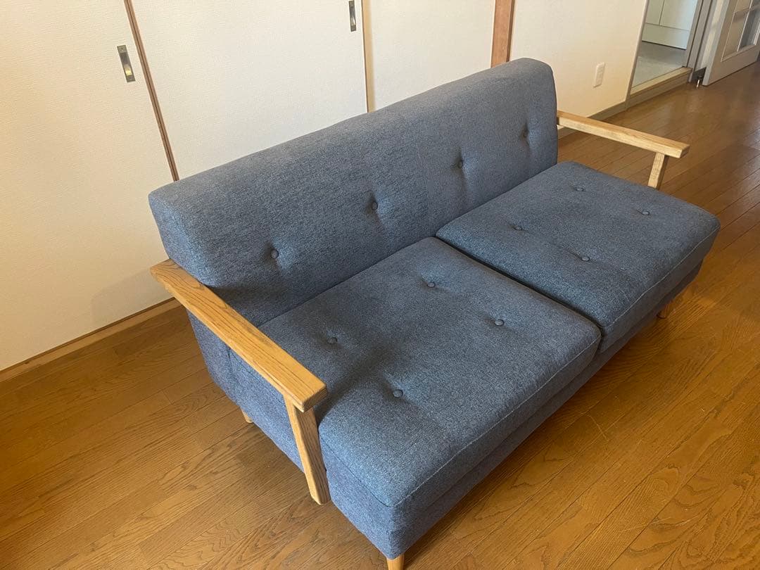 クラッシュゲート イージーライフ バードソファ 二人掛け/2P 美品