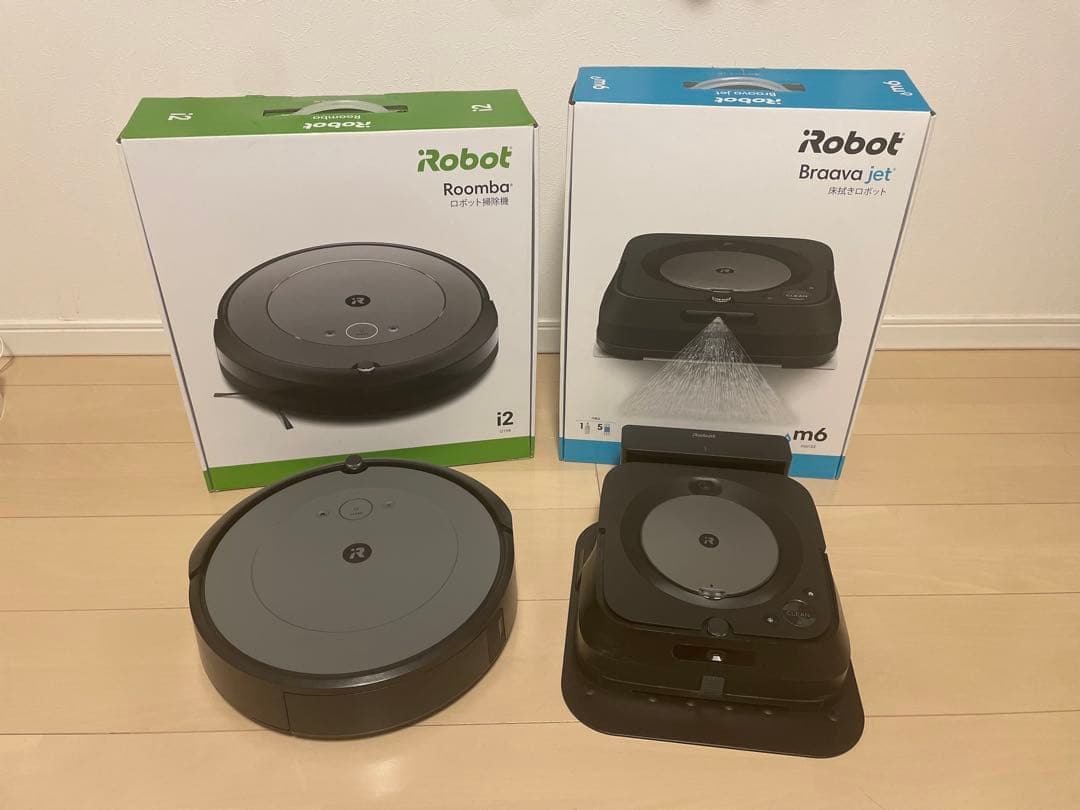 【美品】iRobot Roomba i2 & Braava jet m6 セット