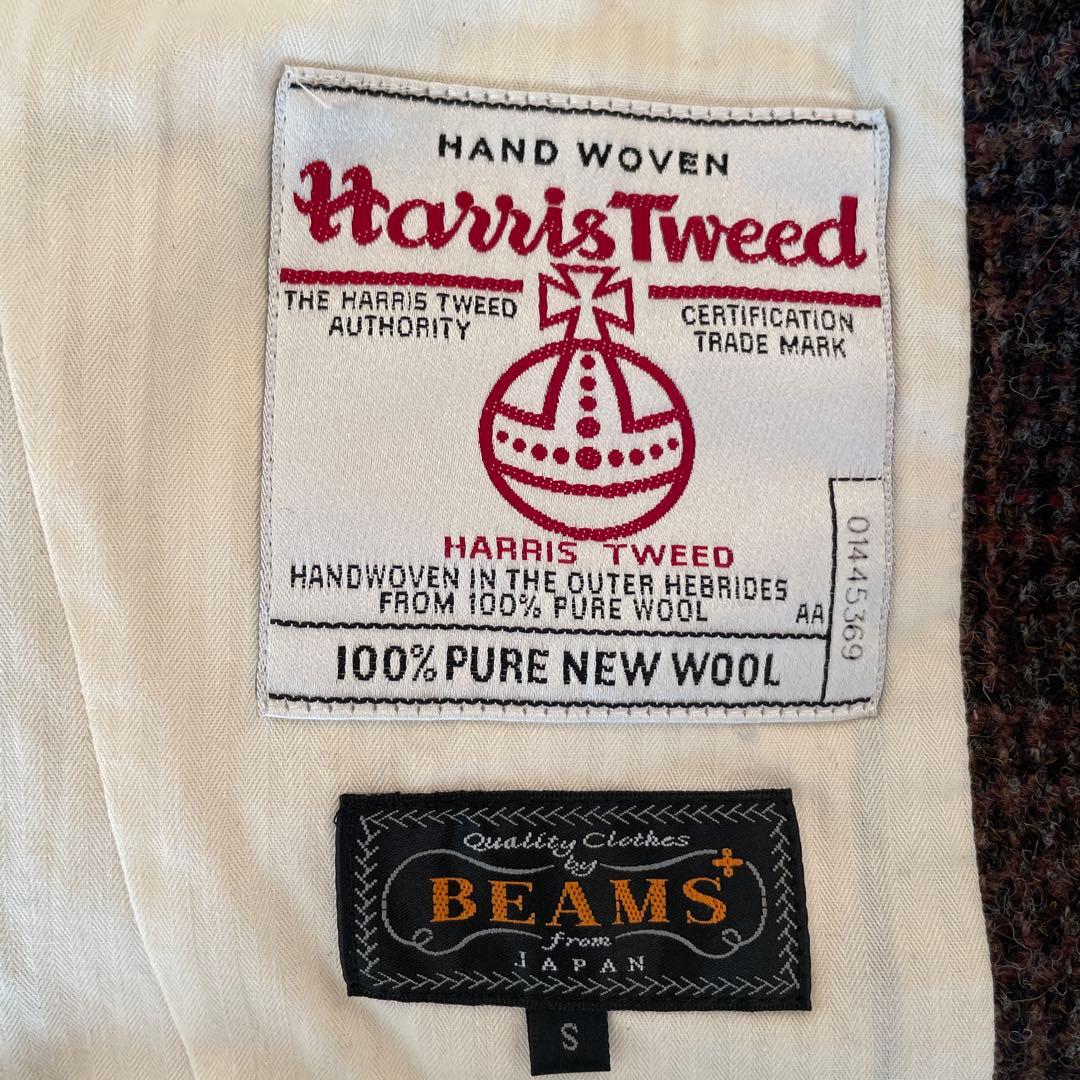 Harris Tweed テーラードジャケット S