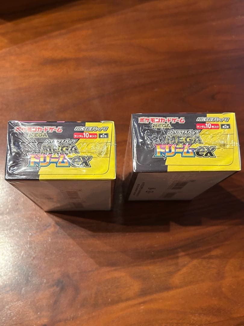 シュリンク付　ポケモンカード MEGAドリームEX 2パック　 メガドリーム
