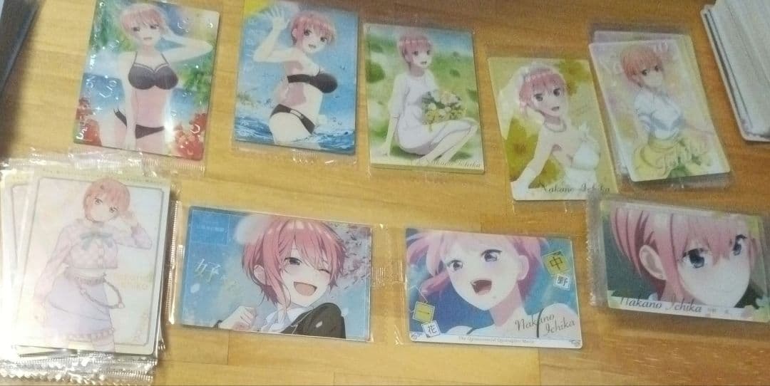 五等分の花嫁　中野一花　ウエハース　カード