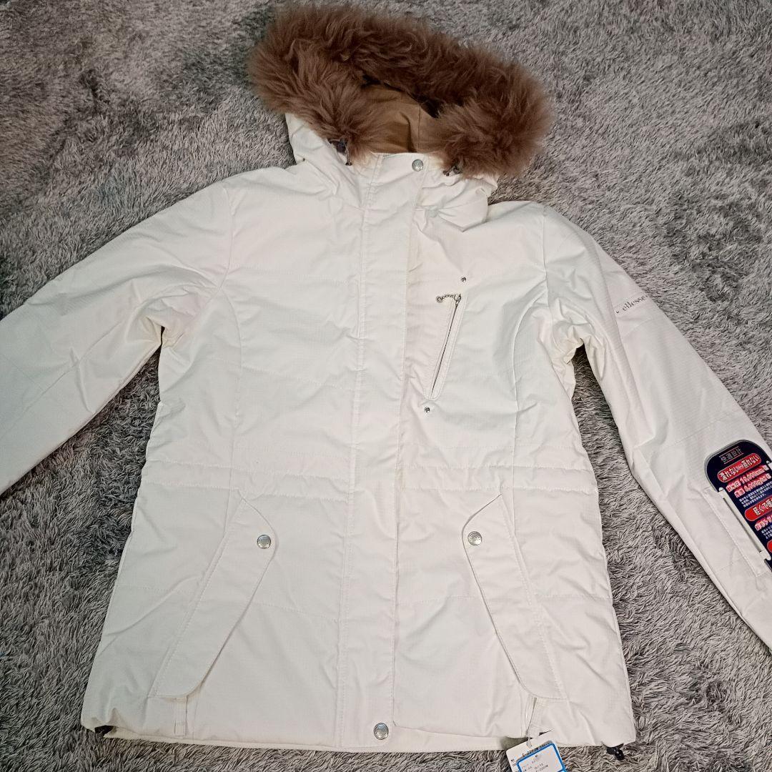 新品　ellesse　エレッセ　上下セット　スキーウェア　L　ムートンファー