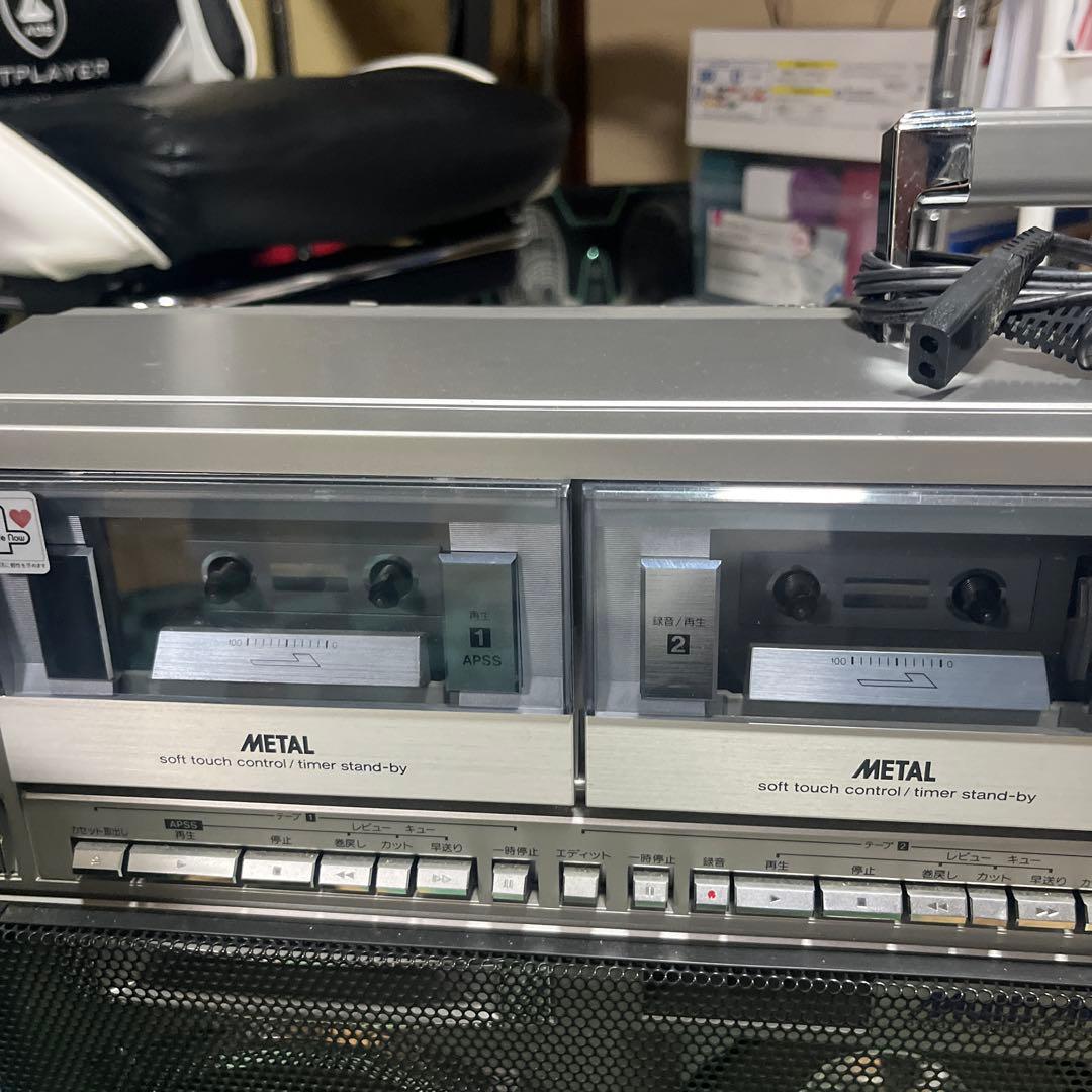 SHARP SOUNDER W カセットプレーヤー