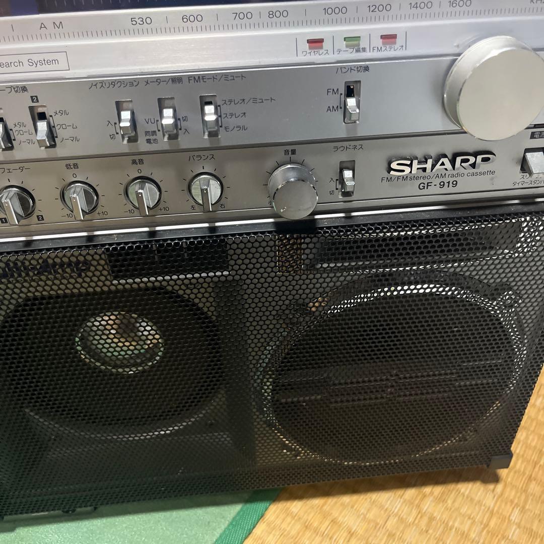 SHARP SOUNDER W カセットプレーヤー