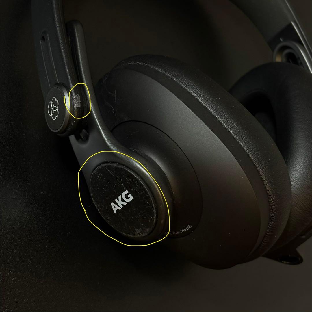 AKG 371-BT-Y3 Bluetoothヘッドフォン