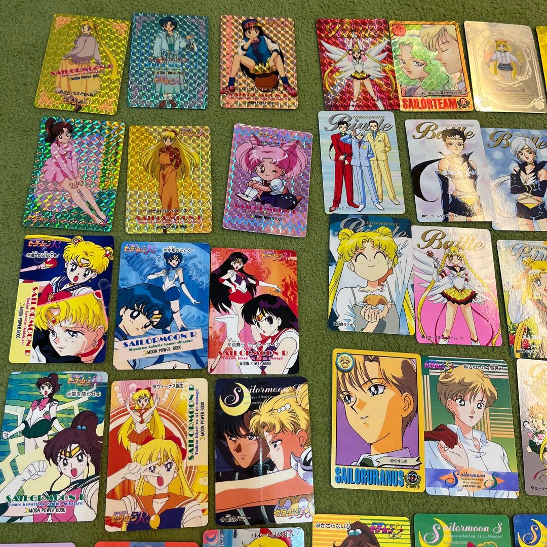 ゆ*う様 セーラームーン トレーディングカードセット 約100枚以上