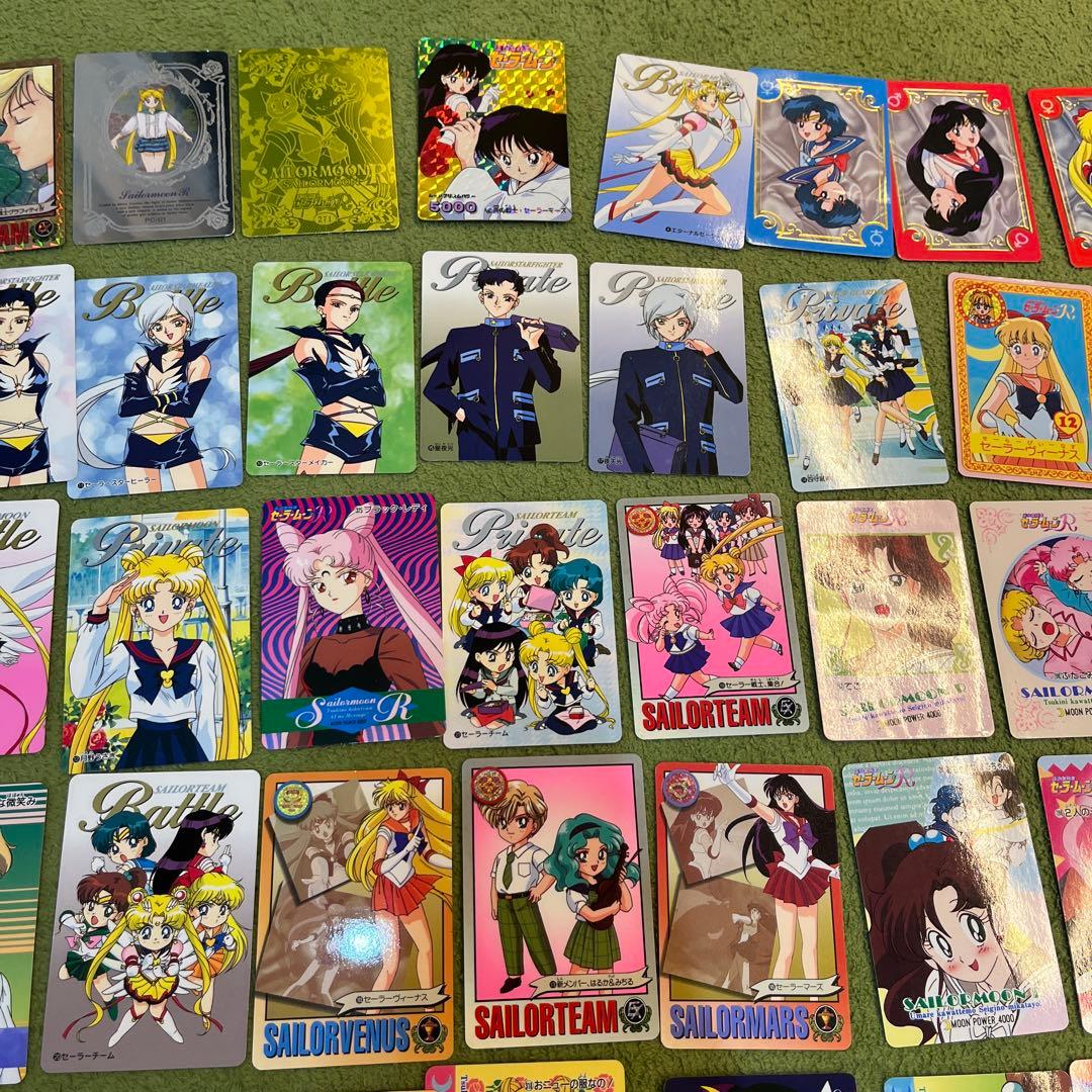 ゆ*う様 セーラームーン トレーディングカードセット 約100枚以上