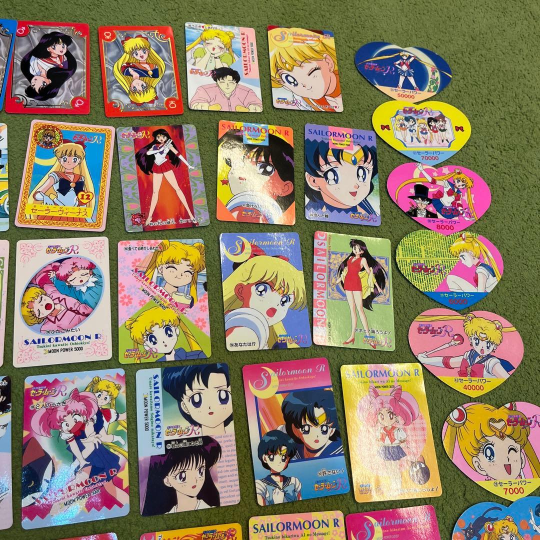 ゆ*う様 セーラームーン トレーディングカードセット 約100枚以上