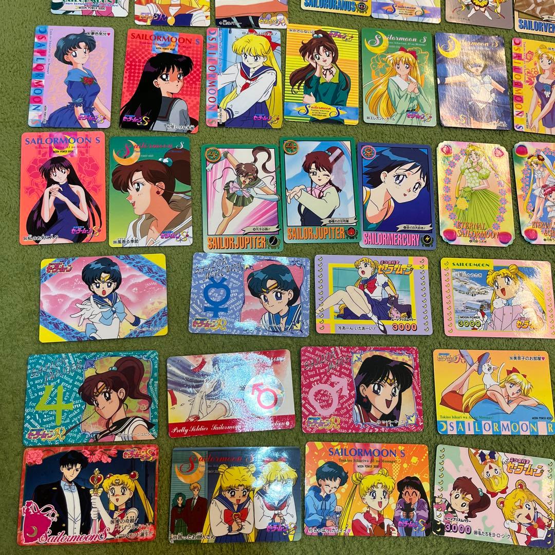 ゆ*う様 セーラームーン トレーディングカードセット 約100枚以上
