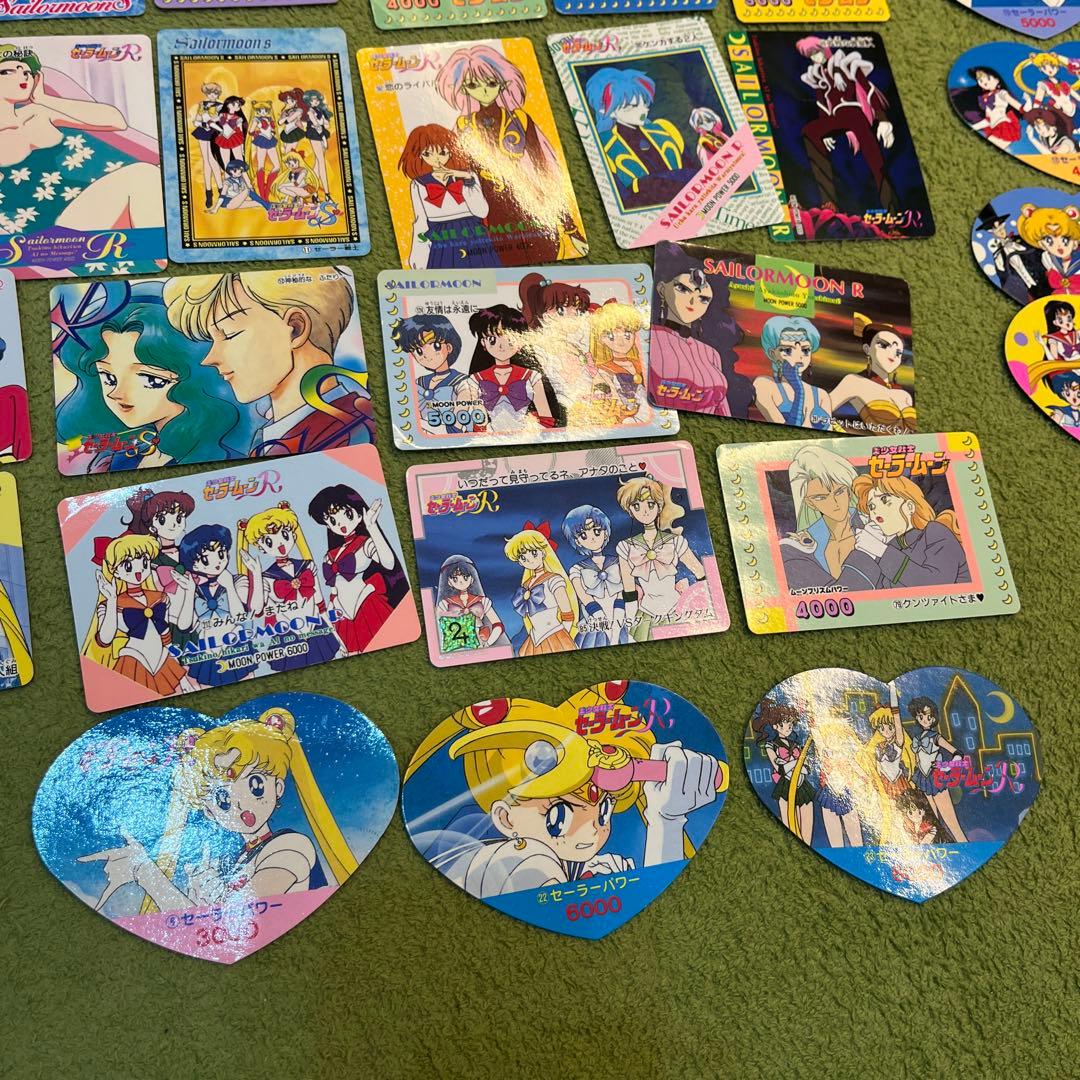 ゆ*う様 セーラームーン トレーディングカードセット 約100枚以上