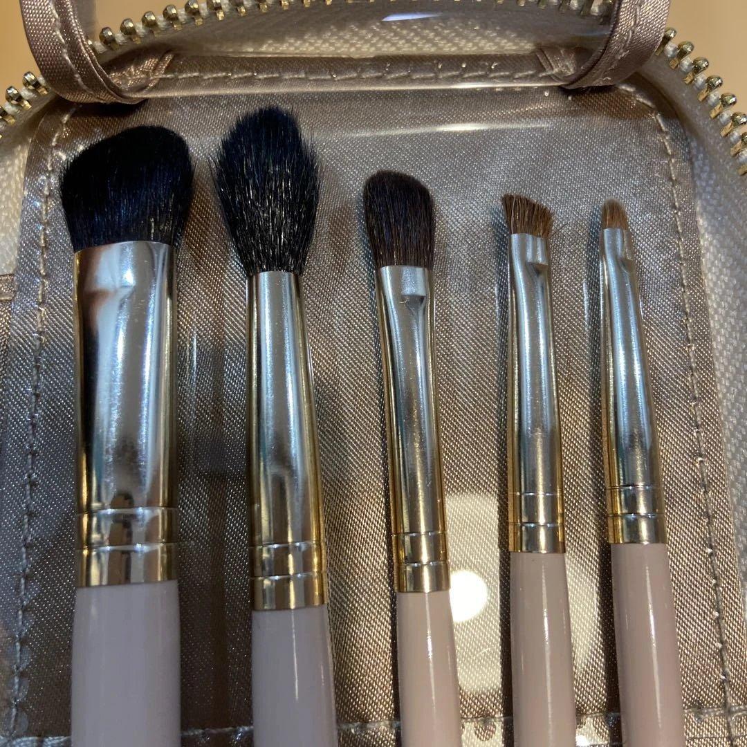 かじえり 熊野筆 Enamor エナモル メイクブラシ7本＆ブラシケースセット