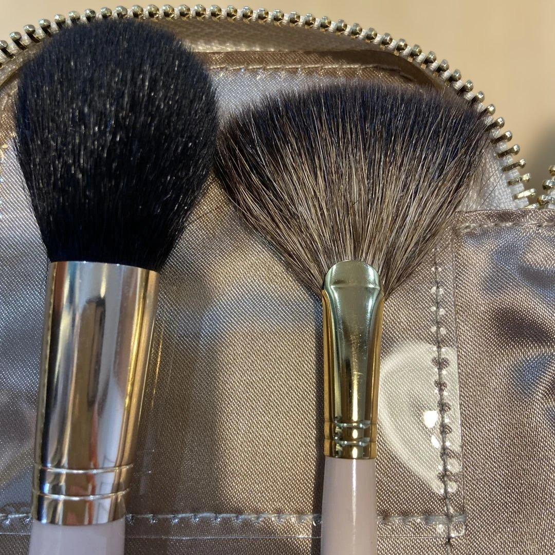 かじえり 熊野筆 Enamor エナモル メイクブラシ7本＆ブラシケースセット