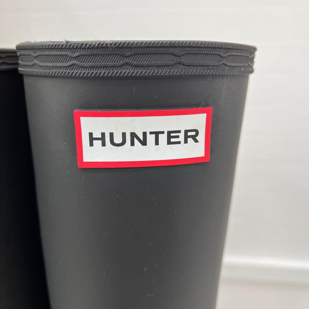 お値下げHUNTER ブラック美品レインブーツ長靴