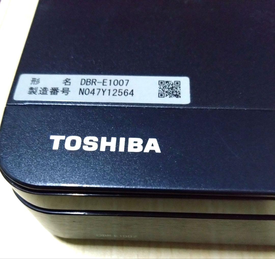 TOSHIBA DBR-E1007ブルーレイレコーダーレグザ鬼滅の刃付き