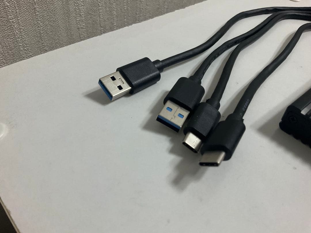 CENTURY製M.2 SSDケース(CAM2NSU32RGB)×2個