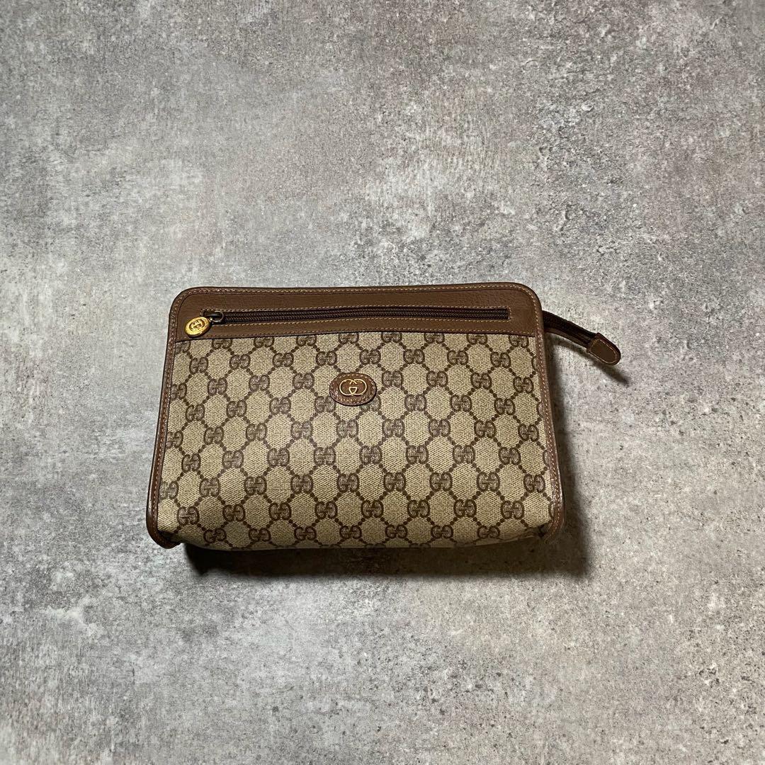 バッグ Vintage Gucci GG hardware clutch bag