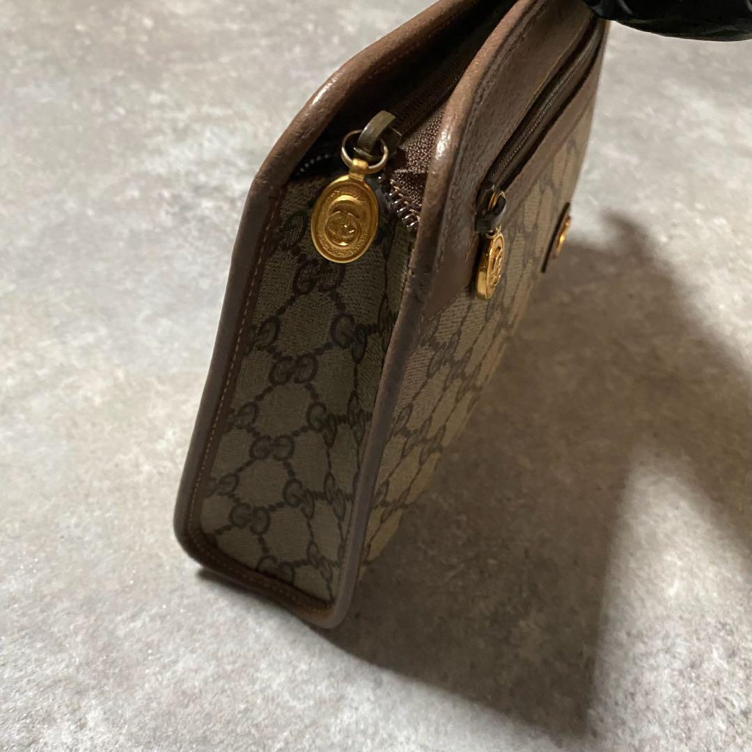 バッグ Vintage Gucci GG hardware clutch bag