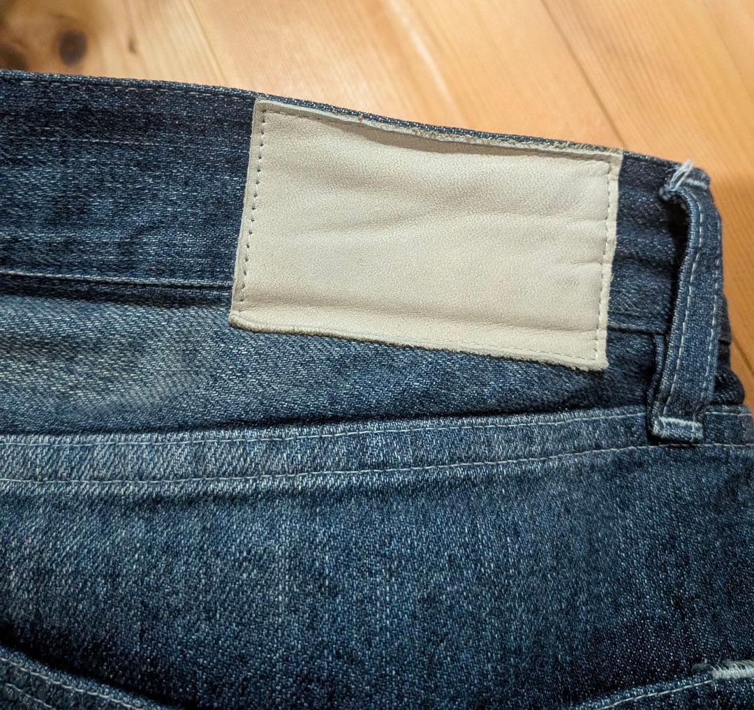 【極美品】LIDNM Heritage Slub Denim Pants 　S