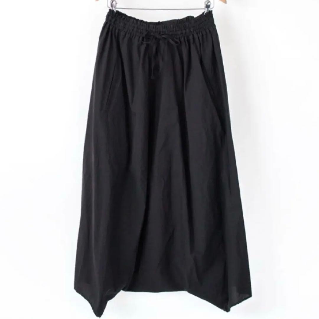 FACTORY ファクトリー✳︎ペルー綿サルエルパンツ　ブラック