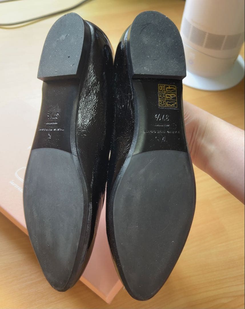 FABIO RUSCONI 【美品】メリージェーンシューズ黒