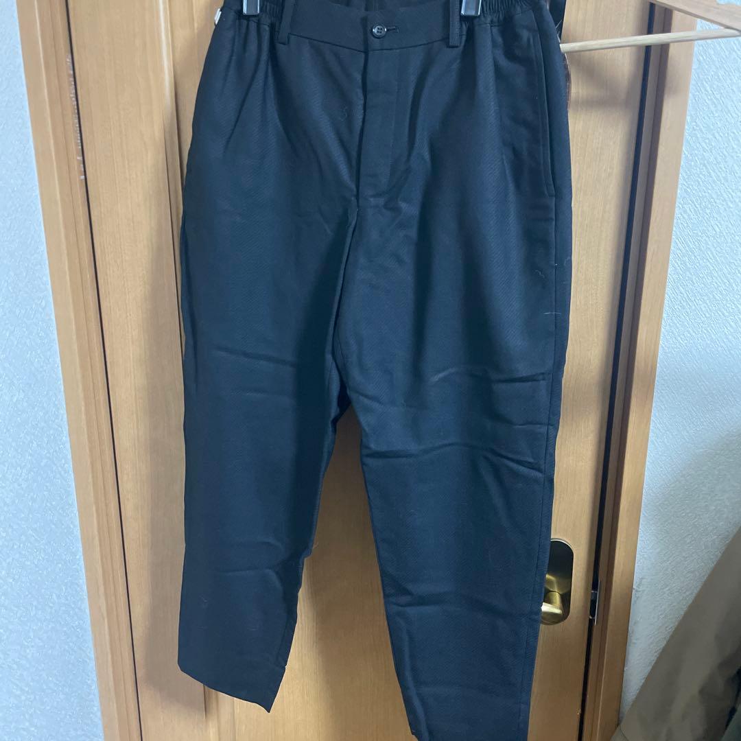 COMME des GARÇONS HOMME DEUX 黒スラックス XS
