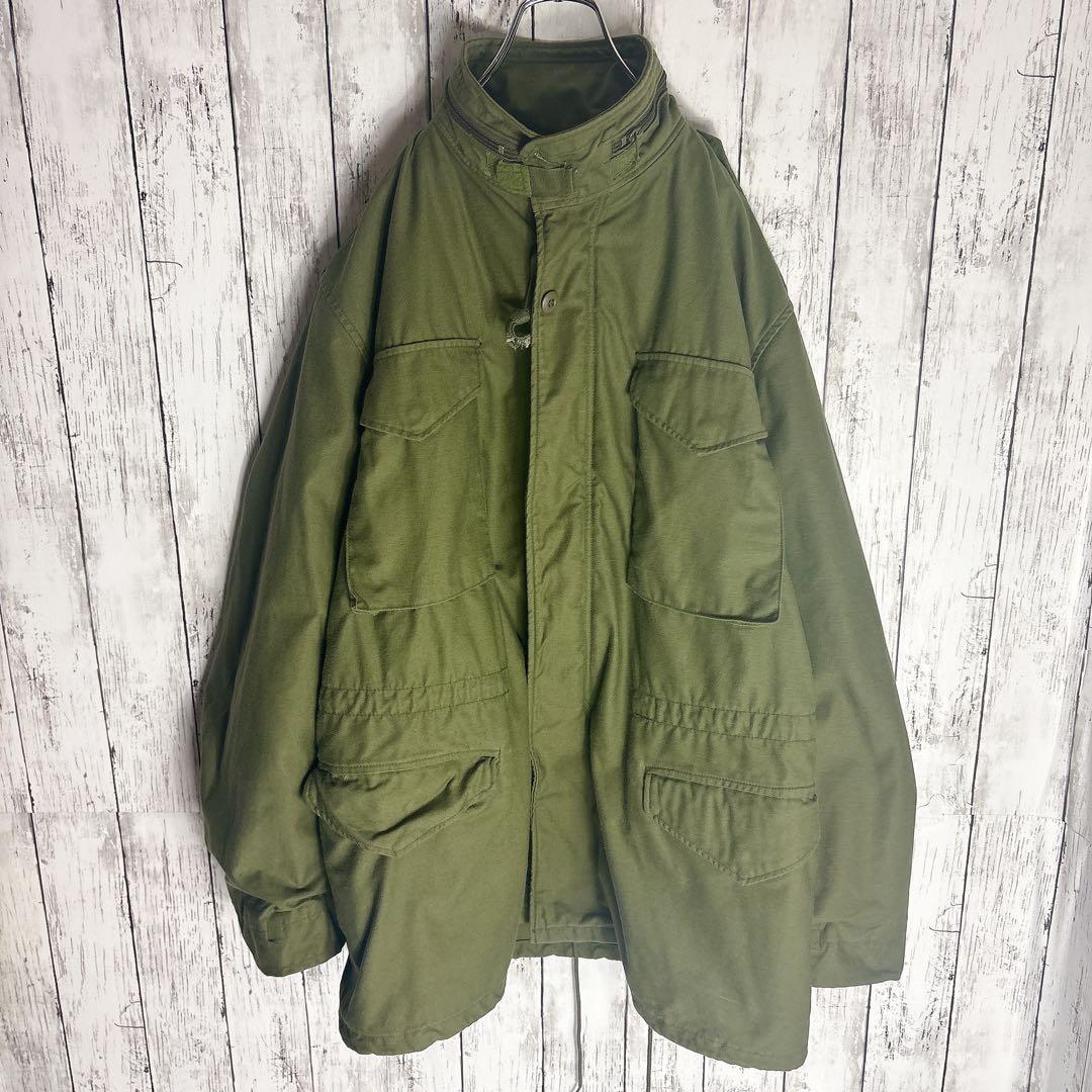 M-65 フィールドジャケット 80s オリーブ US ARMY M-L